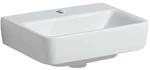 Geberit Renova Plan Handwaschbecken 501625001 45x34cm, Hahnloch mittig, ohne