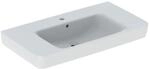 Geberit Renova Plan Waschtisch 501702001 90x48cm, Hahnloch mittig, mit &Uuml;berlauf,