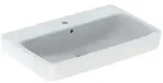 Geberit Renova Plan Aufsatz-Waschtisch 501725008 75x48cm, Hahnloch mittig, mit