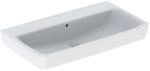 Geberit Renova Plan Waschtisch 501700001 85x48cm, ohne Hahnloch, mit &Uuml;berlauf,...