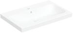 Geberit iCon Aufsatz-Waschtisch 501848002 70x48cm, Hahnloch mittig, mit &Uuml;berlauf,