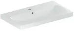 Geberit iCon light Waschtisch 501842001 75x42cm, Hahnloch mittig, mit &Uuml;berlauf,