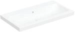 Geberit iCon light Waschtisch 501836003 90x48cm, ohne Hahnloch, mit &Uuml;berlauf, wei&szlig;