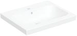 Geberit iCon Aufsatz-Waschtisch 501847002 60x48cm, Hahnloch mittig, mit &Uuml;berlauf,