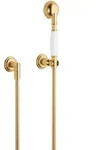 Dornbracht Madison Schlauchbrausegarnitur 27803361-28 mit Einzelrosetten, messing