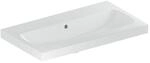 Geberit iCon light Waschtisch 501842003 75x42cm, ohne Hahnloch, mit &Uuml;berlauf, wei&szlig;