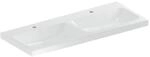 Geberit iCon Doppelwaschtisch 501838006 120x48cm, Hahnloch mittig, ohne &Uuml;berlauf,