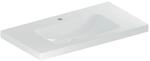 Geberit iCon light Waschtisch 501840005 90x48cm, Hahnloch mittig, ohne &Uuml;berlauf, mit