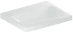 Geberit iCon light Waschtisch 501834008 60x48cm, ohne Hahnloch, ohne &Uuml;berlauf, wei&szlig;