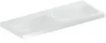 Geberit iCon light Doppelwaschtisch 501838007 120x48cm, ohne Hahnloch, ohne
