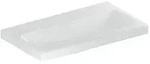 Geberit iCon light Waschtisch 501842007 75x42cm, ohne Hahnloch, ohne &Uuml;berlauf, wei&szlig;