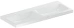 Geberit iCon light Doppelwaschtisch 501838008 120x48cm, ohne Hahnloch, ohne