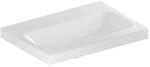 Geberit iCon light Waschtisch 501841007 60x42cm, ohne Hahnloch, ohne &Uuml;berlauf, wei&szlig;