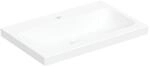 Geberit iCon Aufsatz-Waschtisch 501848005 70x48cm, Hahnloch mittig, ohne &Uuml;berlauf,