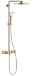 Grohe Duschsystem 26507DA0 warm sunset, mit AP-Thermostat, Duscharm 45cm...