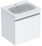 Geberit Renova Plan M&ouml;bel-Waschtisch-Set 501915018 60x62,2x48cm, Korpus/Front...