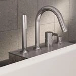 Ideal Standard Joy Waschtisch-4-Loch-Armatur BC789AA f&uuml;r Wannenrandmontage, mit
