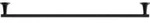 Duravit Starck T Badetuchhalter 0099434600 schwarz matt, L&auml;nge 810mm