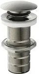 Ideal Standard Push-Open-Ventil E1483GN f&uuml;r Waschtische ohne &Uuml;berlauf, Edelstahl