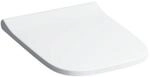 Geberit Smyle Square WC-Sitz 500237011 weiss, mit Absenkautomatik, Scharniere chrom
