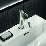 Ideal Standard Joy Waschtischarmatur BC775GN mit Ablaufgarnitur, Ausladung...