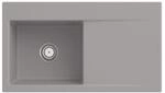Villeroy und Boch Subway Style 50 Einbausp&uuml;le 335201KD links, mit Ablaufgarnitur,