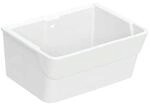 Geberit Publica Mehrzweckbecken 355675000 74x58,5x35cm, mit &Uuml;berlauf, wei&szlig;