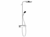 hansgrohe Pulsify S Showerpipe 24220000 mit Brausethermostat Shower Tablet...