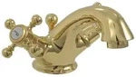 Herzbach Anais Waschtischarmatur 32452000103 gold, Gussauslauf, mit...