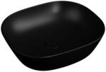VitrA Plural Aufsatzschale 7810B483-0016 45 x 38 x 13,5 cm, schwarz matt, flach,
