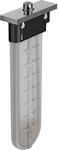 hansgrohe sBox Wannenrandset 28010000 chrom, eckig, f&uuml;r Wannen- und Fliesenrand