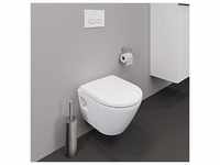 Duravit D-Neo Wand-Tiefspül-WC-Set 45870900A1 mit WC-Sitz, rimless, weiß
