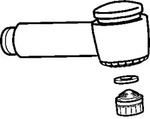 Hansa Geschirrbrause ND komplett 59914037 chr