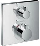 Hansgrohe Ecostat Square Brausethermostat 15712000 chrom, Unterputzthermostat,...