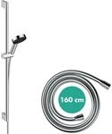 hansgrohe Pulsify Select S Brauseset 24171000 3jet, Relaxation, mit Brausestange