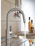 Grohe Get K&uuml;chenarmatur 31484001 chrom, mit C-Auslauf und Dual-Sp&uuml;lbrause