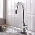 Grohe Feel K&uuml;chenarmatur 32670002 chrom, hoher Auslauf