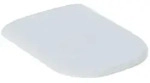 Geberit Smyle WC-Sitz 500236011 weiss, mit Absenkautomatik, Scharniere chrom
