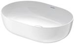 Duravit Luv Aufsatz-Waschtisch 0379500000 50x35cm, geschliffen, ohne &Uuml;berlauf, ohne