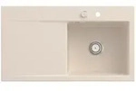 Villeroy und Boch Subway Style 50 Einbausp&uuml;le 335102FU rechts, mit Ablaufgarnitur,