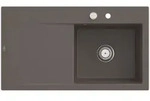 Villeroy und Boch Subway Style 50 Einbausp&uuml;le 335102TR rechts, mit Ablaufgarnitur,