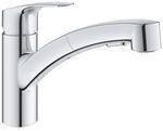 Grohe Eurosmart K&uuml;chenarmatur 30305001 chrom, mit herausziehbarer Dual-Brause