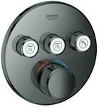 Grohe Grohtherm Smartcontrol Fertigmontageset 29121A00 hard graphite, rund,