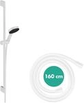 hansgrohe Pulsify Select S Brauseset 24170700 3jet, Relaxation, mit Brausestange
