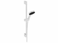 hansgrohe Pulsify Select S Brauseset 24160700 mattweiß, 3jet, Relaxation, mit