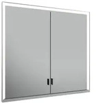 Keuco Royal Lumos Spiegelschrank 14312172301 Wandeinbau, silber-eloxiert, verdecktes