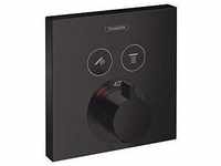 hansgrohe ShowerSelect Fertigmontageset 15763670 UP-Thermostat, für 2 Verbraucher,