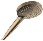 hansgrohe Raindance Select S120 Handbrause 26014140 3jet PowderRain Brushed Bronze