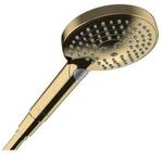 hansgrohe Raindance Select S120 Handbrause 26014990 3jet PowderRain Polished Gold