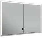 Keuco Royal Lumos Spiegelschrank 14318172301 Wandeinbau, silber-eloxiert, verdecktes